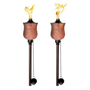 Deco Window 2 Pcs Garden Torch for Outdoor 4-in-1